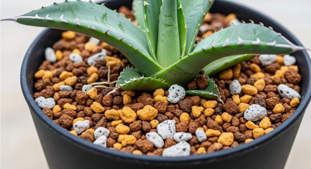 水やりの頻度を抑えて鋸歯の密度を高める