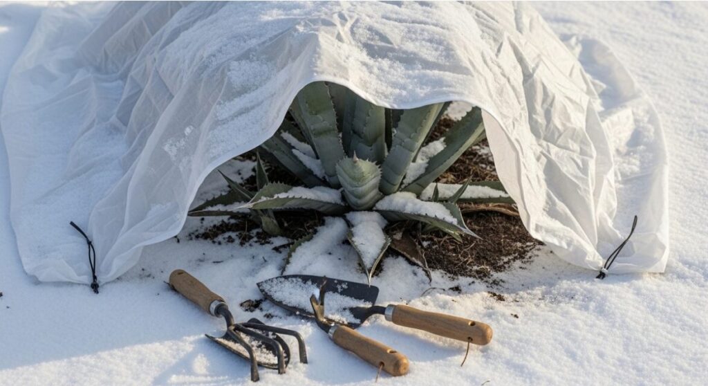 冬の寒さや降霜から守るための適切な冬越しと保護