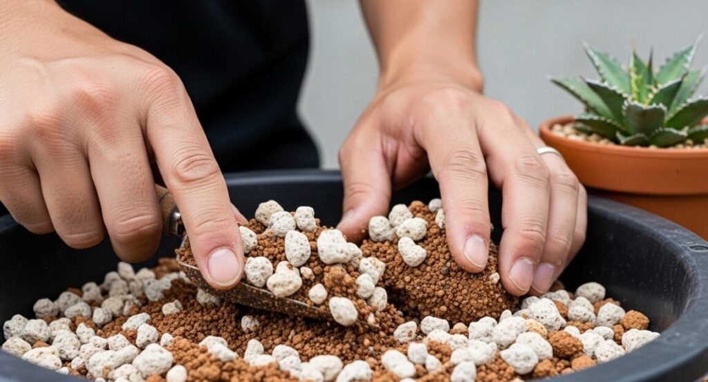 根腐れを防ぐ用土の配合バランス