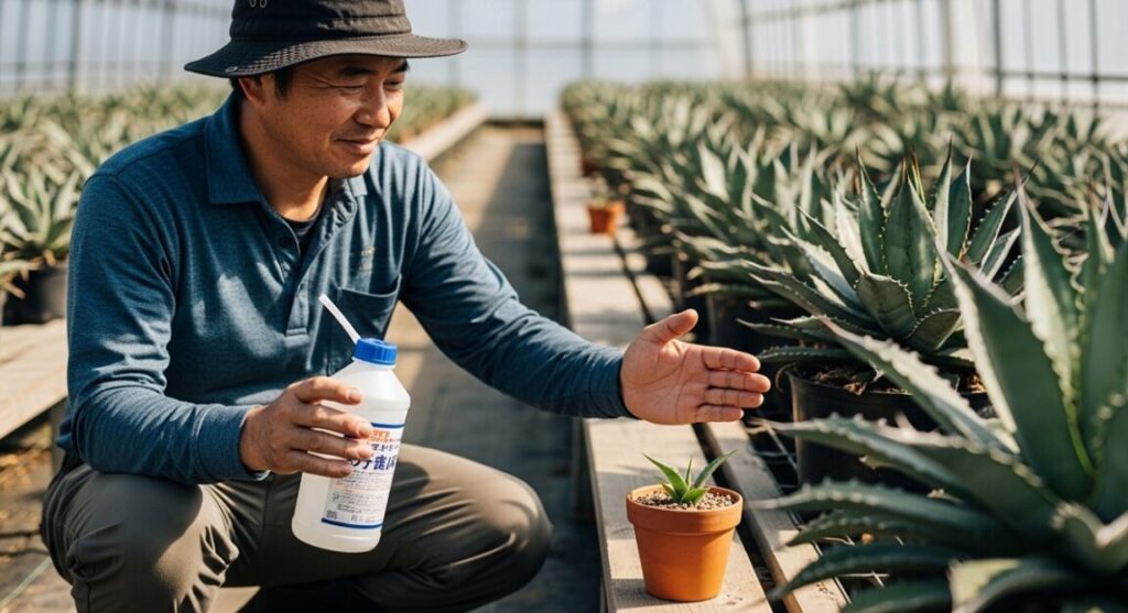 肥料成分のカルシウムやケイ素で鋸歯の硬度を強化する