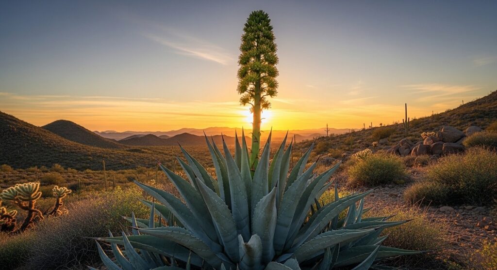 アガベの花が咲くと枯れる？寿命の仕組み