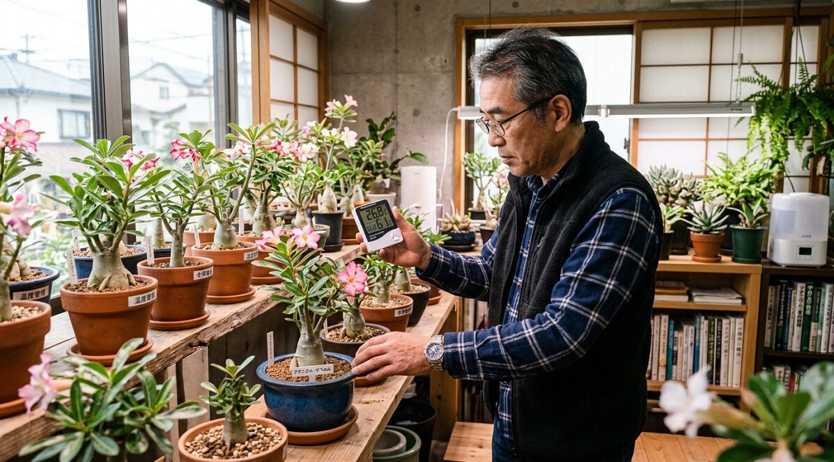 アデニウムの冬を越す！失敗しない管理と水やりのコツ | グリーンプラントラボ